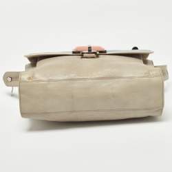 Pre Owned Balenciaga Multicolor Leather Cherche Midi Shoulder Bag