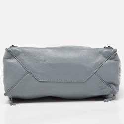 Pre Owned Balenciaga Maldives Leather Mini Papier A4 Tote