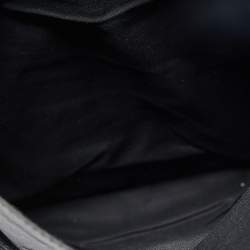 Pre Owned Balenciaga Dark Green Leather GGH Envelope Clutch