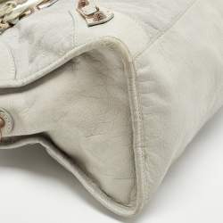 Pre Owned Balenciaga Grey Leather RGRH Part Time Tote
