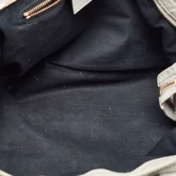 Pre Owned Balenciaga Grey Leather RGRH Part Time Tote