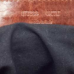 Balenciaga Brown/Tan Leather and Suede SGH Hobo
