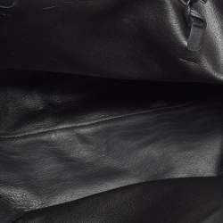 Pre Owned Balenciaga Black Leather Everyday Shopper Tote