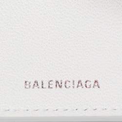 Balenciaga x Hello Kitty White Leather Mini Wallet