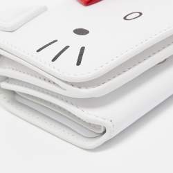 Balenciaga x Hello Kitty White Leather Mini Wallet