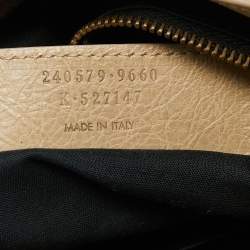 Pre Owned Balenciaga Beige Leather RH Classic Town Bag