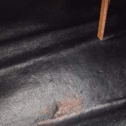 مملوكة مسبقًا Balenciaga Tan/Beige Leather and Python Mini Classic City Bag