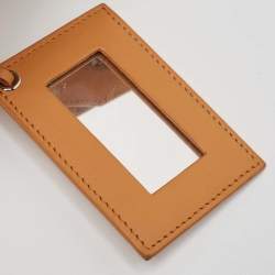 مملوكة مسبقًا Balenciaga Tan/Beige Leather and Python Mini Classic City Bag