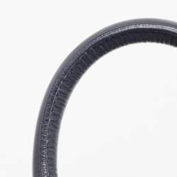 Pre Owned Balenciaga Navy Blue Leather Mini Padlock All Afternoon Tote