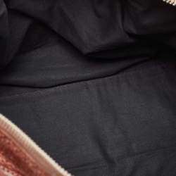 Pre Owned Balenciaga Dark Brown Leather Brogues Work Tote