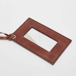 Pre Owned Balenciaga Dark Brown Leather Brogues Work Tote