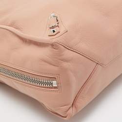 مملوكة مسبقًا Balenciaga Old Rose Leather Papier A5 Tote