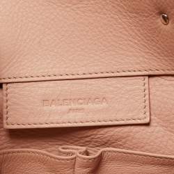 مملوكة مسبقًا Balenciaga Old Rose Leather Papier A5 Tote