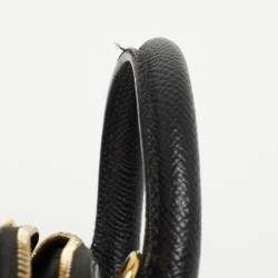 Balenciaga Black Leather XXS Ville Satchel