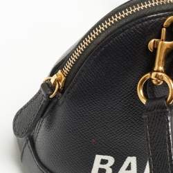 Balenciaga Black Leather XXS Ville Satchel