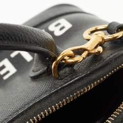 Balenciaga Black Leather XXS Ville Satchel