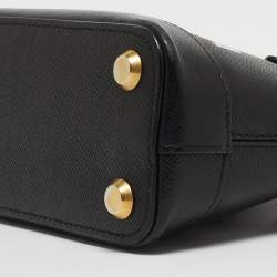 Balenciaga Black Leather XXS Ville Satchel