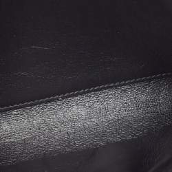 Pre Owned Balenciaga Black Leather Neo Classic Small Pouch