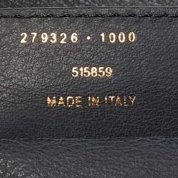 Pre Owned Balanciaga Black Leather Papier A5 Tote