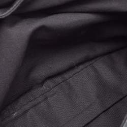 Pre Owned Balenciaga Black Leather Giant 12 Gold Hardware Envelope Strap Clutch