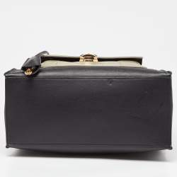 Pre Owned حقيبة يد توتس بالنسياغا أول أفترنون جلد وجلد ثعبان متعدد الألوان بقفل