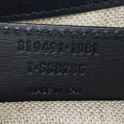 Pre Owned حقيبة يد توتس بالنسياغا أول أفترنون جلد وجلد ثعبان متعدد الألوان بقفل