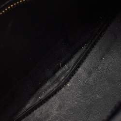 Pre Owned Balenciaga Black Croc Embossed Leather Mini Neo Classic Bag