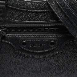 مملوكة مسبقًا Balenciaga Black Leather Small Neo Classic Tote