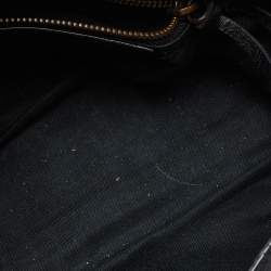 Pre Owned Balenciaga Black Leather Mini City Bag