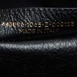 Pre Owned Balenciaga Multicolor Graffiti Leather Bazaar Tote