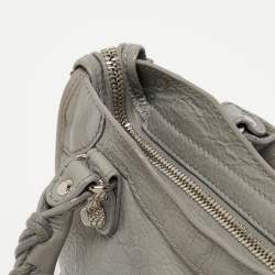 Pre Owned Balenciaga Ciment Leather Mini RH City Tote