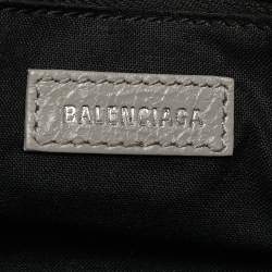 Pre Owned Balenciaga Ciment Leather Mini RH City Tote