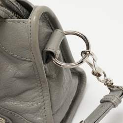 Pre Owned Balenciaga Ciment Leather Mini RH City Tote