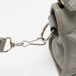 Pre Owned Balenciaga Ciment Leather Mini RH City Tote