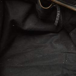 Pre Owned Balenciaga Black Graffiti Leather City Tote