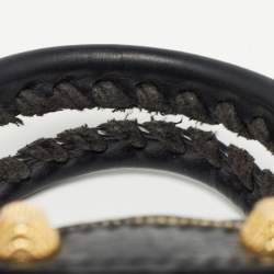 Pre Owned حقيبة بالنسياغا ميني سيتي جلد أحمر بإكسسوار ذهبي