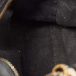 Pre Owned حقيبة بالنسياغا ميني سيتي جلد أحمر بإكسسوار ذهبي