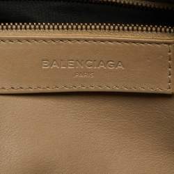 Balenciaga Gris Glace Leather Blackout Classic City Bag