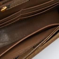 Pre Owned Balenciaga Beige/Black BB Monogram Leather XS Hourglass Bag