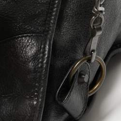 مملوكة مسبقًا Balenciaga Black Leather RH Part Time Tote