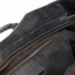 مملوكة مسبقًا Balenciaga Black Leather RH Part Time Tote