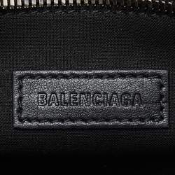 Balenciaga Black BB Monogram Canvas XS Neo Cagole Bag