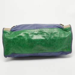 Pre Owned Balenciaga Multicolor Leather RH Work Tote