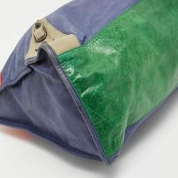 Pre Owned Balenciaga Multicolor Leather RH Work Tote