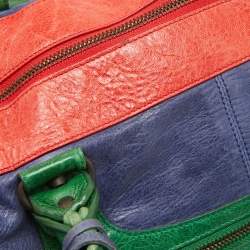 Pre Owned Balenciaga Multicolor Leather RH Work Tote