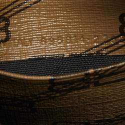 Balenciaga Brown/Black BB Monogram Leather Mini Le Cagole Shoulder Bag