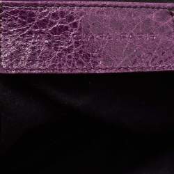 مملوكة مسبقًا Balenciaga Ultraviolet Leather GSH RTT Bag