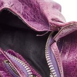 مملوكة مسبقًا Balenciaga Ultraviolet Leather GSH RTT Bag