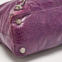 مملوكة مسبقًا Balenciaga Ultraviolet Leather GSH RTT Bag