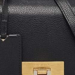 Pre Owned Balenciaga Black Leather Le Dix Cartable Top Handle Bag